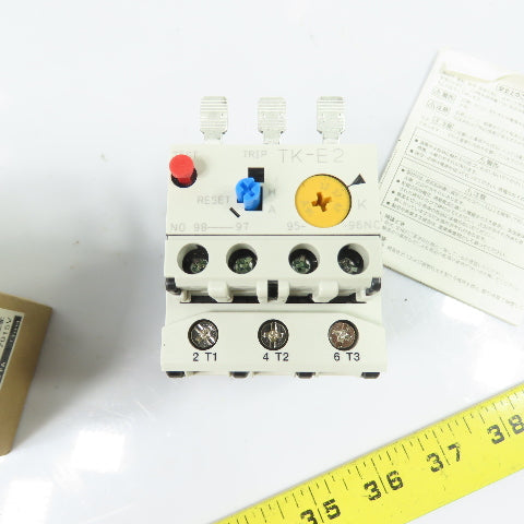 Fuji TK51EW-I TK-E2 Thermal Overload Relay 32-42A 3-Pole