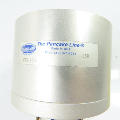 Fabco-Air FPS-1294 Pancake Line Pneumatic Air Cylinder 1-1/4" Stroke