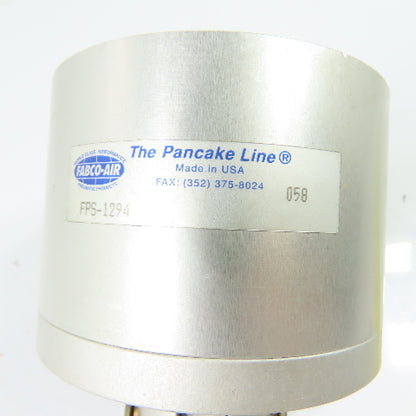Fabco-Air FPS-1294 Pancake Line Pneumatic Air Cylinder 1-1/4" Stroke