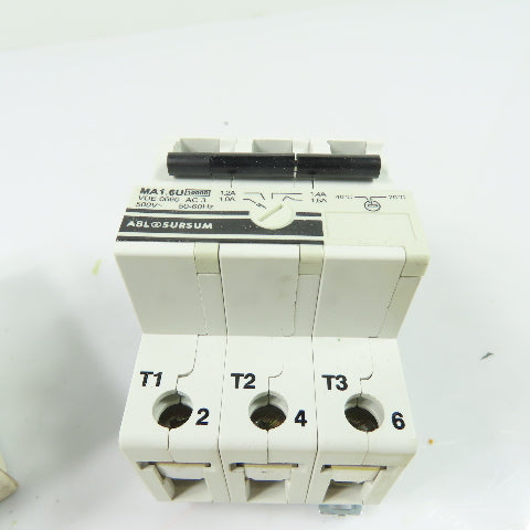 Altech MA1.6U 15.906U Motor Protector Circuit Breaker 1.0-1.6A 480Y/277VAC 3Pole