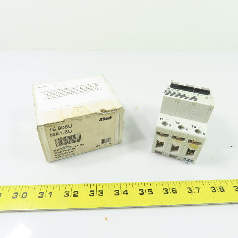Altech MA1.6U 15.906U Motor Protector Circuit Breaker 1.0-1.6A 480Y/277VAC 3Pole