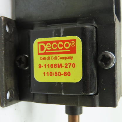 Decco 17-865-270 9-1166M-270 Solenoid Coil 110V 50/60Hz
