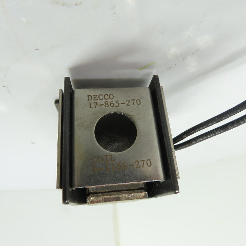 Decco 17-865-270 9-1166M-270 Solenoid Coil 110V 50/60Hz