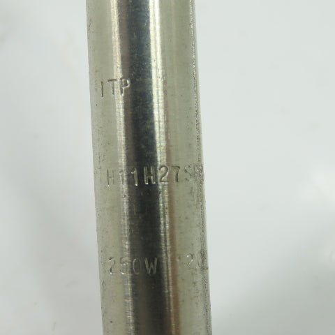 ITP H11H27SB24 250W 120V Cartridge Heater 11-3/8" OAL x 1/2" OD