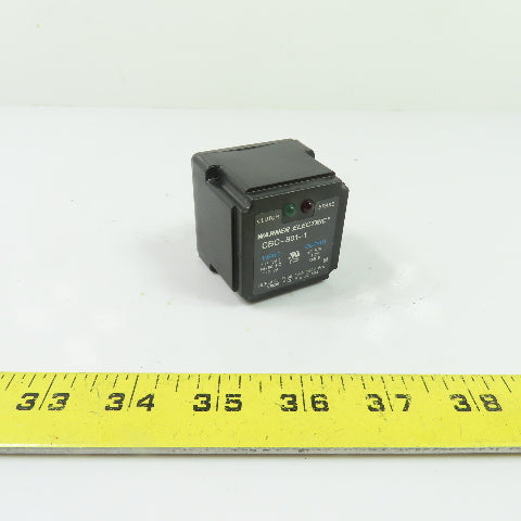 Warner Electric CBC-801-1 Clutch/Brake Control 115VAC Input 90VDC Output 1.25A