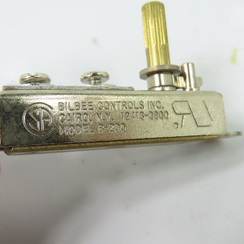 Bilbee Controls Inc. B-200 Adjustable Thermostat Switch
