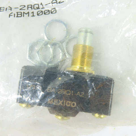 Honeywell FIBM1000 BA-2RQ1-A2 20A 125/250/480VAC Micro Switch