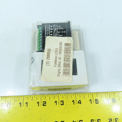 Eaton 3-2300-002A E5-024-C0408 8-Digit LCD Totalizer Counter 24x48mm