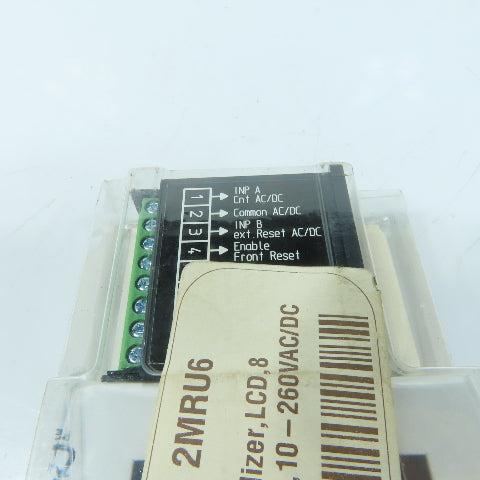 Eaton 3-2300-002A E5-024-C0408 8-Digit LCD Totalizer Counter 24x48mm