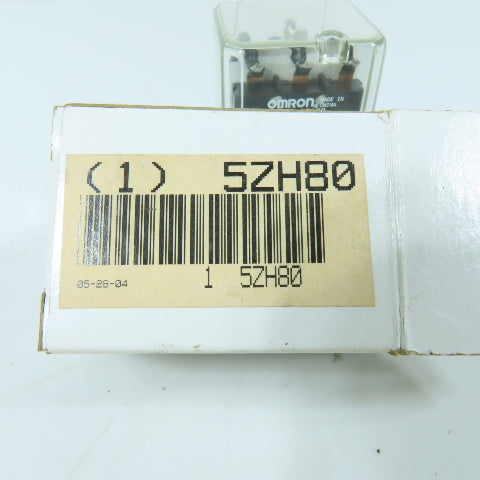 Omron 5ZH80 MJN3C-AC120 General Purpose Relay 120VAC Coil 11-Pin Spade Terminals