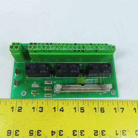 LM3958-01 3-Position Relay Board Terminal Block Module