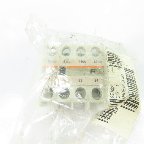 Fuji SZ-A22T Auxiliary Contact Block NEW 600V 10A