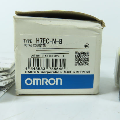 Omron 5ZH80 H7EC-N-B Total Counter Digital Panel Meter LCD Display