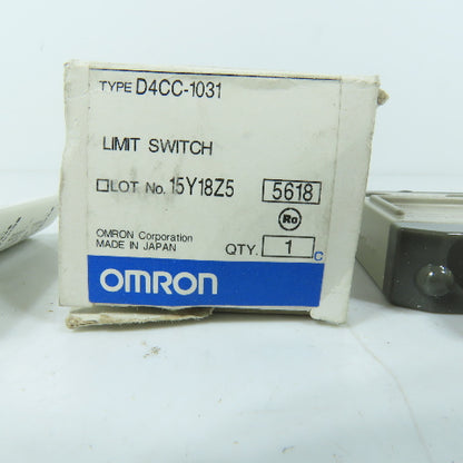 Omron D4CC-1031 Limit Switch 1A 125VAC IP67