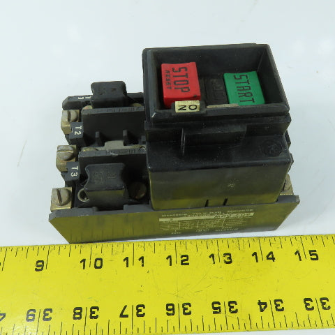 Allen-Bradley 609-BOW Manual Motor Starter Switch Size 1 Bulletin 609 Series E