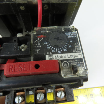 Square D 8536SDO1H30S 8536SDO1V02H30S AC Magnetic NEMA Size 2 Starter 120V Coil