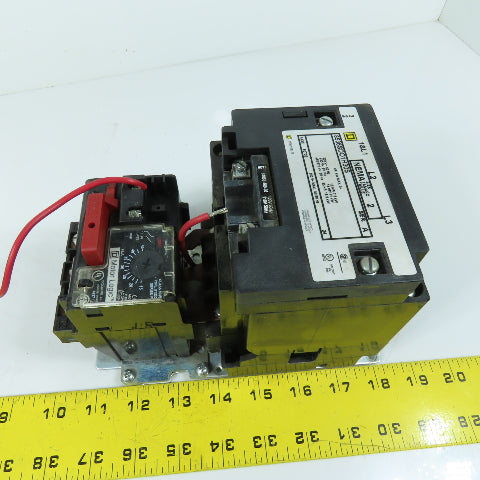 Square D 8536SDO1H30S 8536SDO1V02H30S AC Magnetic NEMA Size 2 Starter 120V Coil