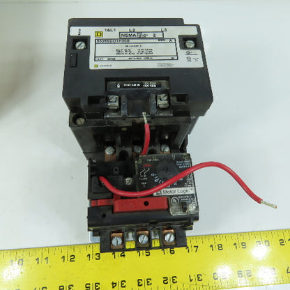 Square D 8536SDO1H30S 8536SDO1V02H30S AC Magnetic NEMA Size 2 Starter 120V Coil