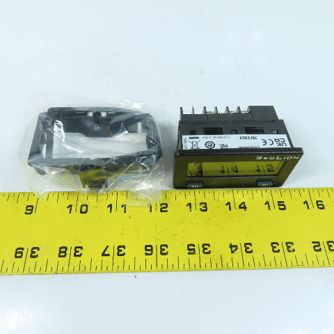 Red Lion CUB5R000 Electronic 8-Digit Dual Rate Indicator