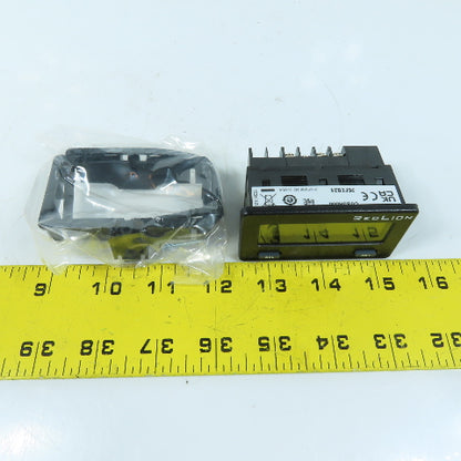 Red Lion CUB5R000 Electronic 8-Digit Dual Rate Indicator