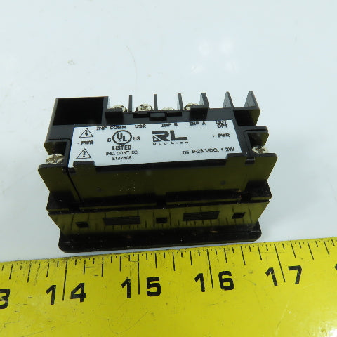 Red Lion CUB5R000 Electronic 8-Digit Dual Rate Indicator