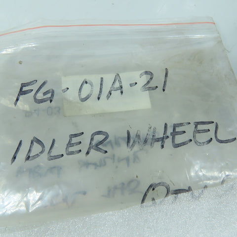 Eagle FG-01A-21 Stretch Wrapper Idler Wheels with Bearings Lot of 2