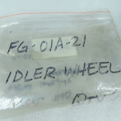 Eagle FG-01A-21 Stretch Wrapper Idler Wheels with Bearings Lot of 2