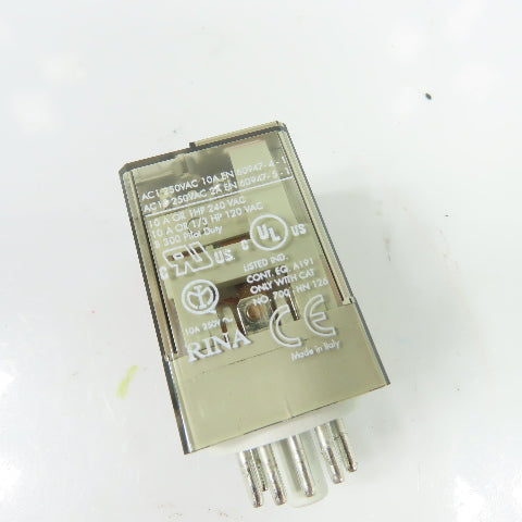 Allen-Bradley 700-HA33A1-4 120VAC 10A General Purpose Relay 11-Pin NEW
