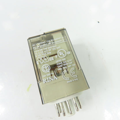 Allen-Bradley 700-HA33A1-4 120VAC 10A General Purpose Relay 11-Pin NEW