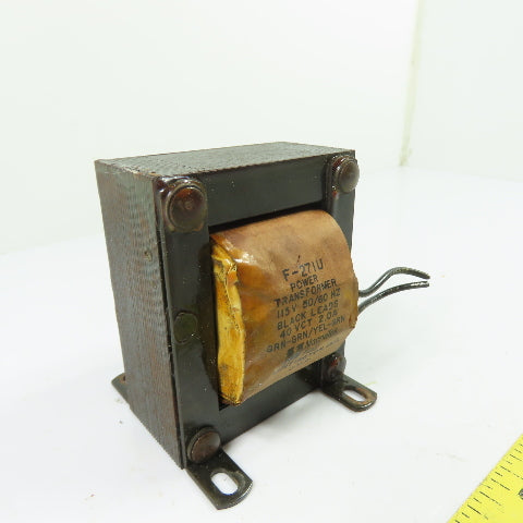 MagneTek Triad F-271U Power Transformer 115V Pri 40V C.T. 2.0A