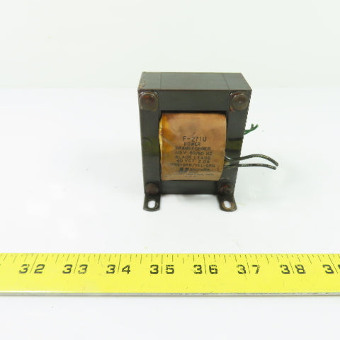 MagneTek Triad F-271U Power Transformer 115V Pri 40V C.T. 2.0A