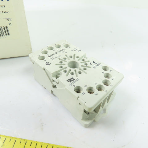 Allen-Bradley 700-HN101 11-Pin Relay Socket 10A 3000VAC 400VAC Series D Lot of 8