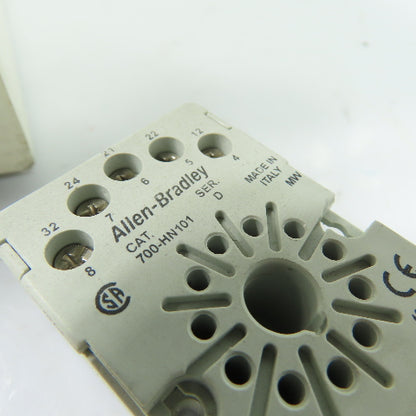 Allen-Bradley 700-HN101 11-Pin Relay Socket 10A 3000VAC 400VAC Series D Lot of 8