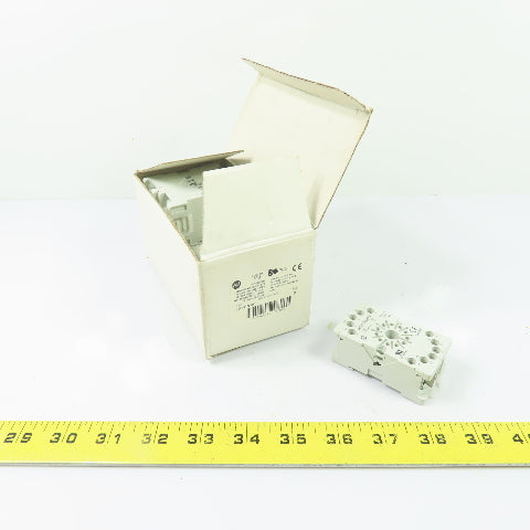 Allen-Bradley 700-HN101 11-Pin Relay Socket 10A 3000VAC 400VAC Series D Lot of 8
