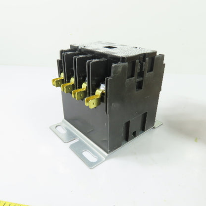 Square D 8910DPA34V02 Definite Purpose Contactor 4 Pole 30FLA 40A RES 120V Coil