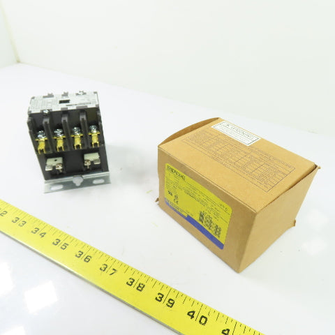 Square D 8910DPA34V02 Definite Purpose Contactor 4 Pole 30FLA 40A RES 120V Coil