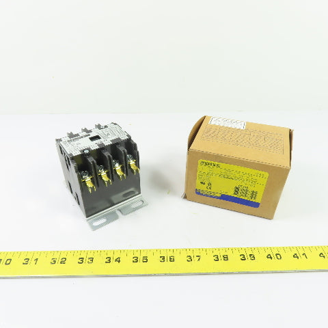Square D 8910DPA34V02 Definite Purpose Contactor 4 Pole 30FLA 40A RES 120V Coil