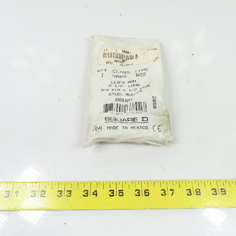 Square D 9007R22 Lever Arm 2-1/2" Long 3/4" Dia 1/2" Wide Steel Roller