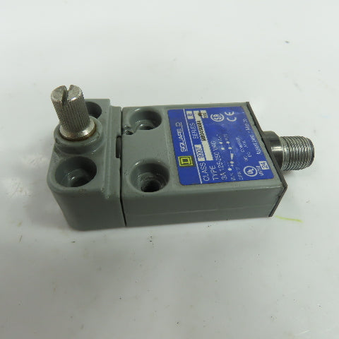 Square D MS04S0084 9007 Class 9007 Series B Limit Switch 3A 125/250VAC 4-Pin