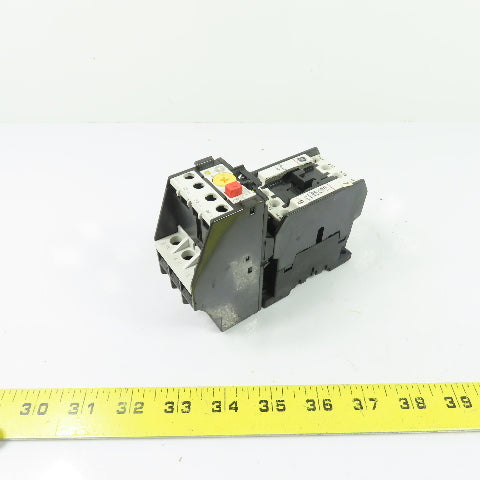 GE General Electric CR7CB IEC Contactor 600Vac W/ CR7G1WN Overload Relay 10-13A