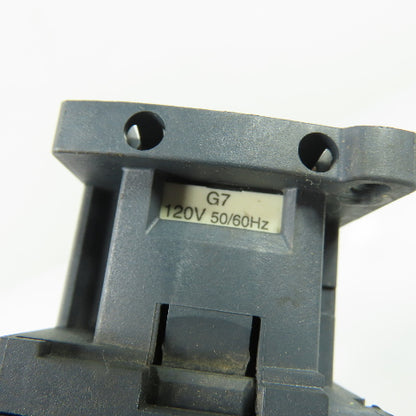 Schneider Electric LC1D18 Contactor W/ LRD14 Overload Relay 120V Coil 32A Ith