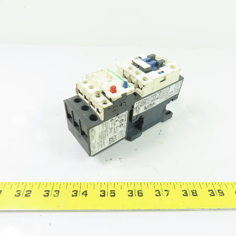 Schneider Electric LC1D18 Contactor W/ LRD14 Overload Relay 120V Coil 32A Ith