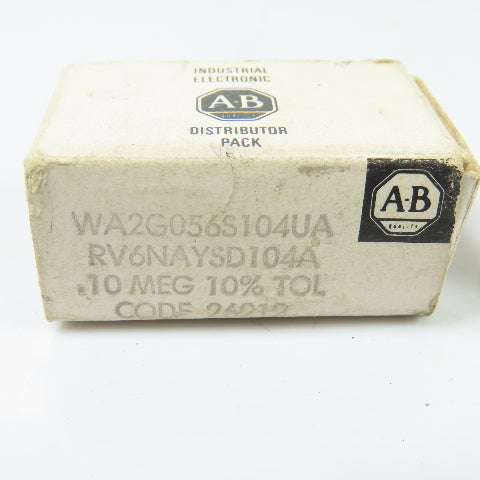 Allen-Bradley WA2G056S104UA Type W Potentiometer 100K Ohm RV6NAYSD104A Lot of 3