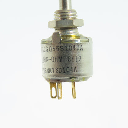 Allen-Bradley WA2G056S104UA Type W Potentiometer 100K Ohm RV6NAYSD104A Lot of 3