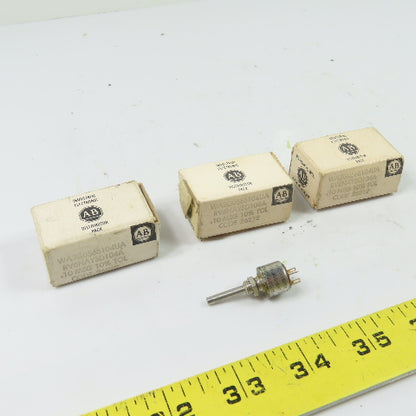 Allen-Bradley WA2G056S104UA Type W Potentiometer 100K Ohm RV6NAYSD104A Lot of 3