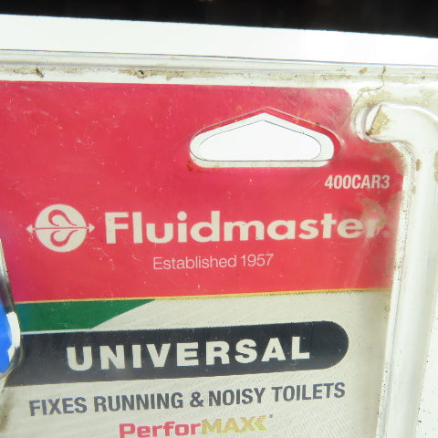 Fluidmaster 400CAR3 Universal PerforMAX Toilet Fill Valve and 3" Flapper Kit