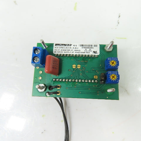 Murata 07900B246C ACA-20RM-5-AC3-RL-ALM-C Digital AC Ammeter 30A 85-140VAC