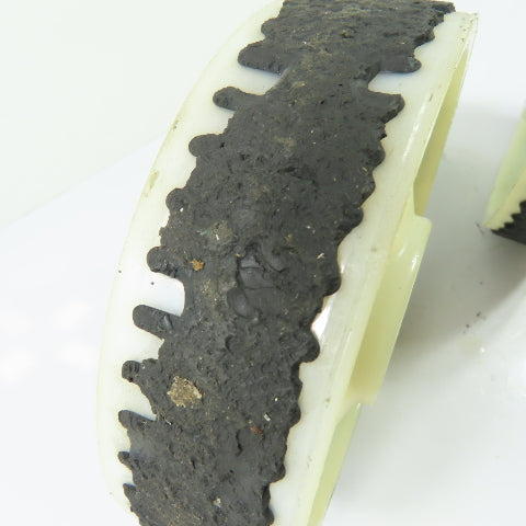 Lift-Rite Pallet Jack Lift Wheel 7-1/2" OD x 2" Wide 25mm Bore Lot Of 2