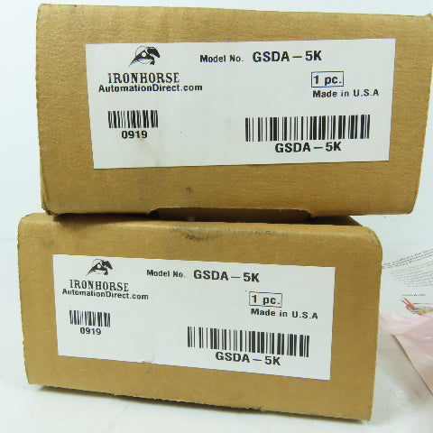 IronHorse GSDA-5K Speed Potentiometer Kit Lot Of 2