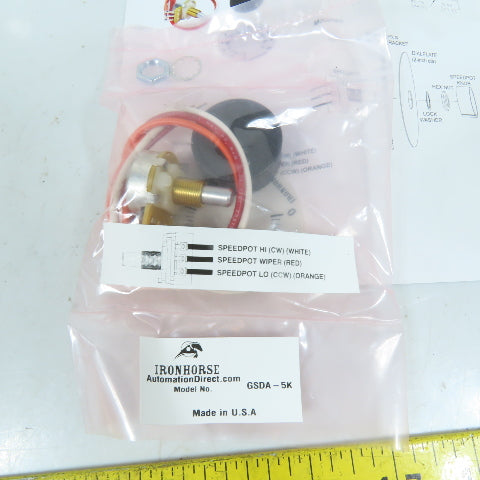 IronHorse GSDA-5K Speed Potentiometer Kit Lot Of 2